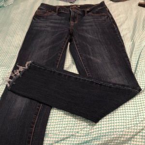 Old navy curvy straight jeans